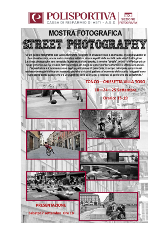 Mostra Street Photography a Villa Toso