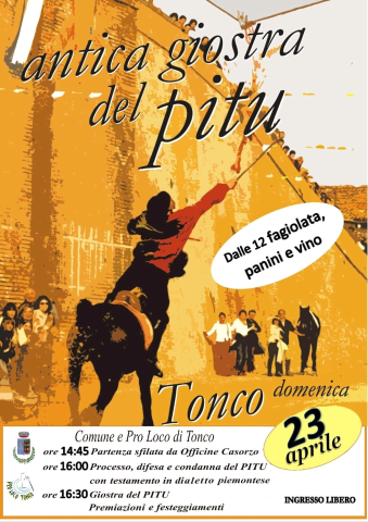 Tonco | "Antica giostra del pitu" (edizione 2023)