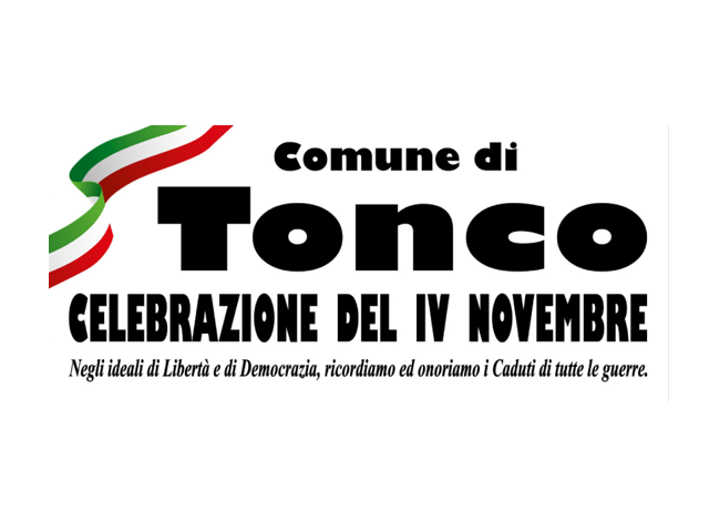 Tonco | Celebrazione del IV Novembre